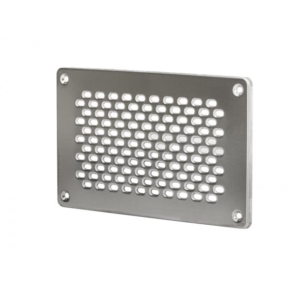 RVS gevelrooster (14 x 10 cm)