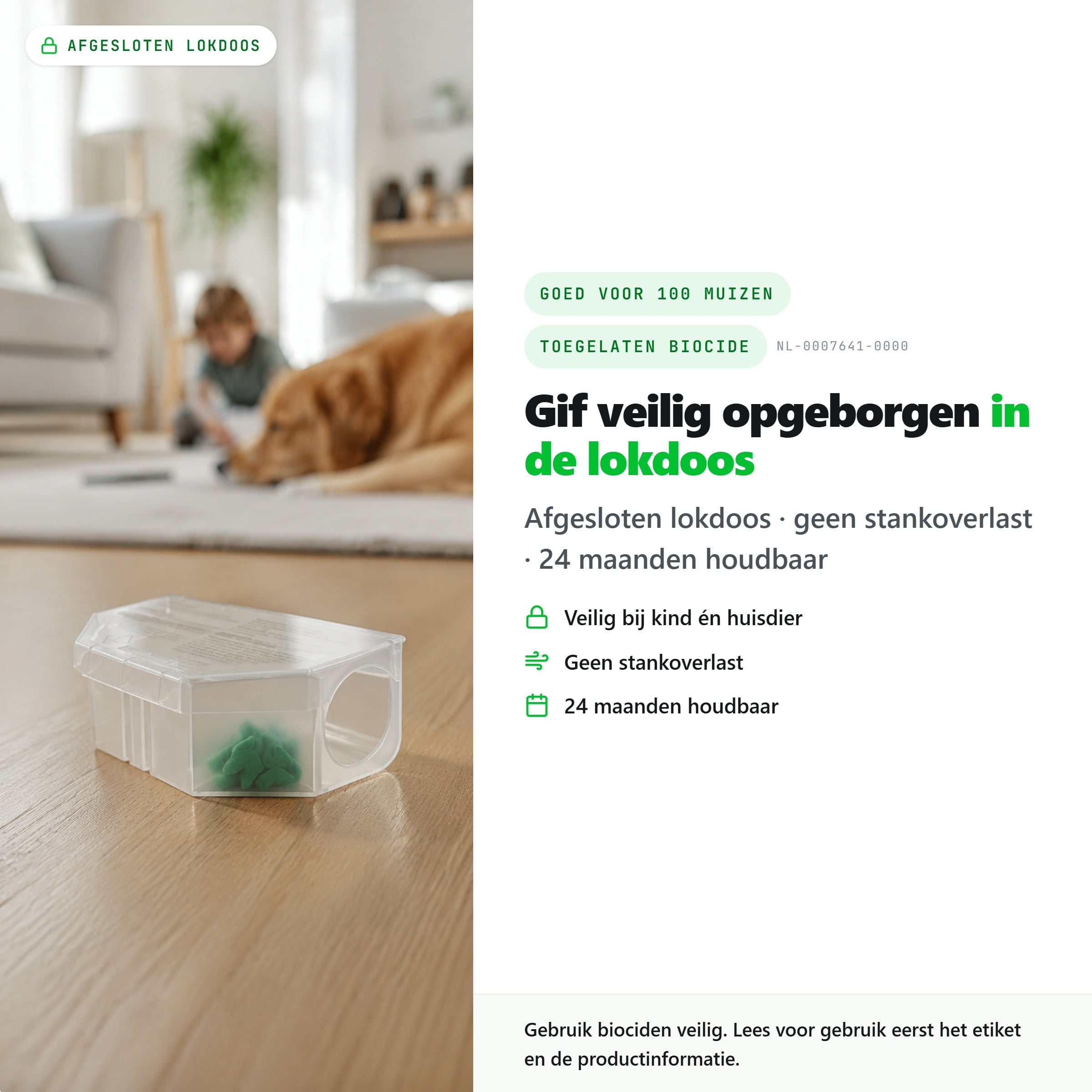 Protect Home muizengif 2 stuks