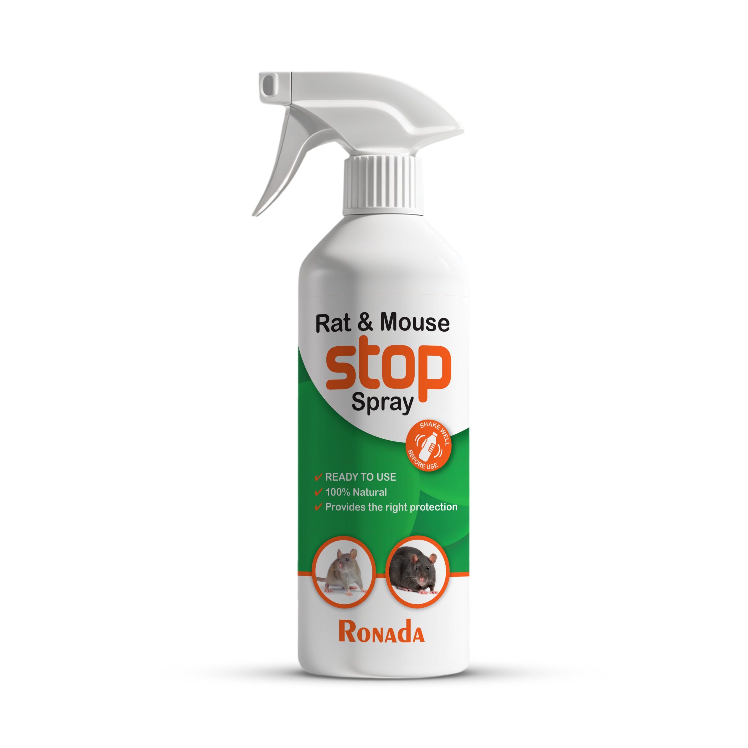 Spray tegen muizen en ratten