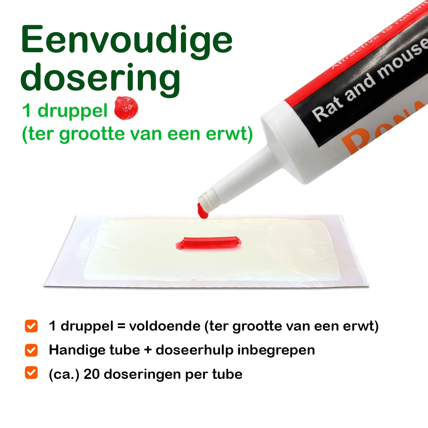 Ronada ratten en muizen lokstof Anijs