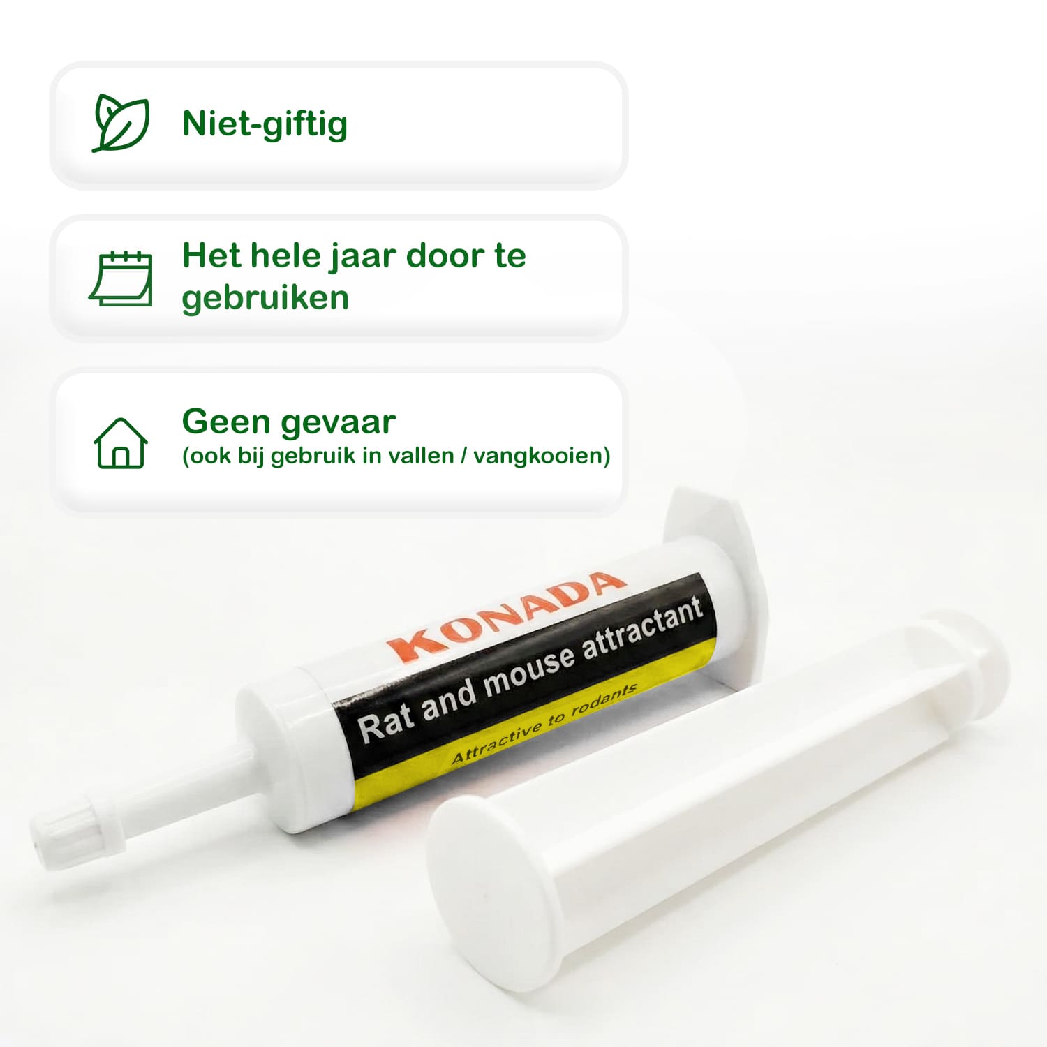Ronada ratten en muizen lokstof Kerrie