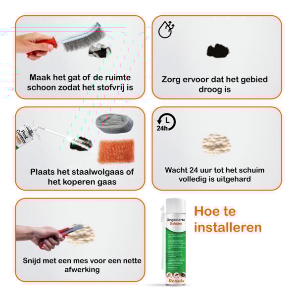 Purschuim tegen muizen en ratten 750 ml - Afbeelding 3