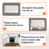 Muizen lijmplanken Trapper RTM pinda (10 stuks) - Afbeelding 5