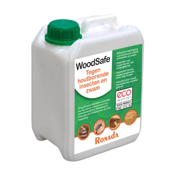 Woodsafe tegen houtborende insecten en zwam 2,5 liter
