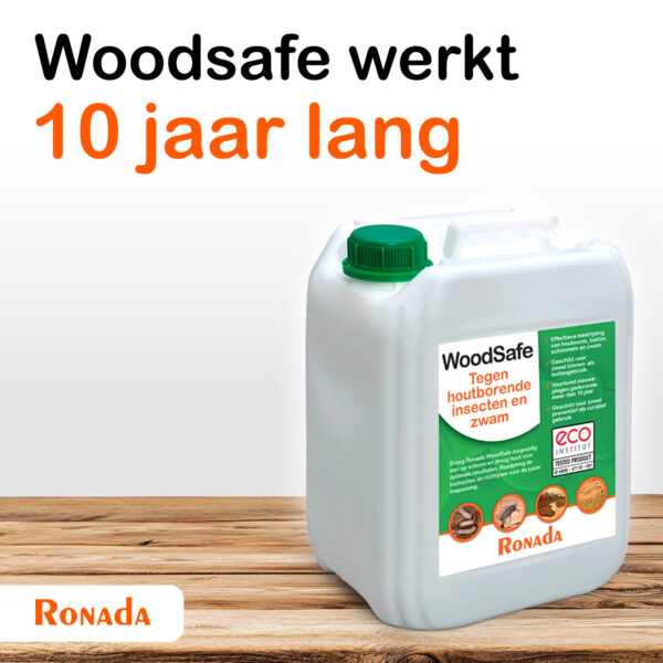 2921 Woodsafe tegen houtborende insecten en zwam 5 liter