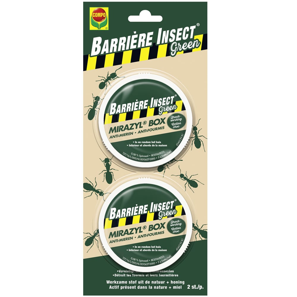 Mirazyl Mierenlokdoosjes Tegen Mieren - Mierenlokdoosjes - Ongediertewinkel product afbeelding