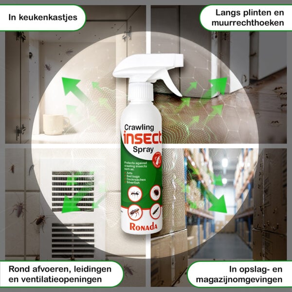 Ronada Spray tegen kruipende insecten