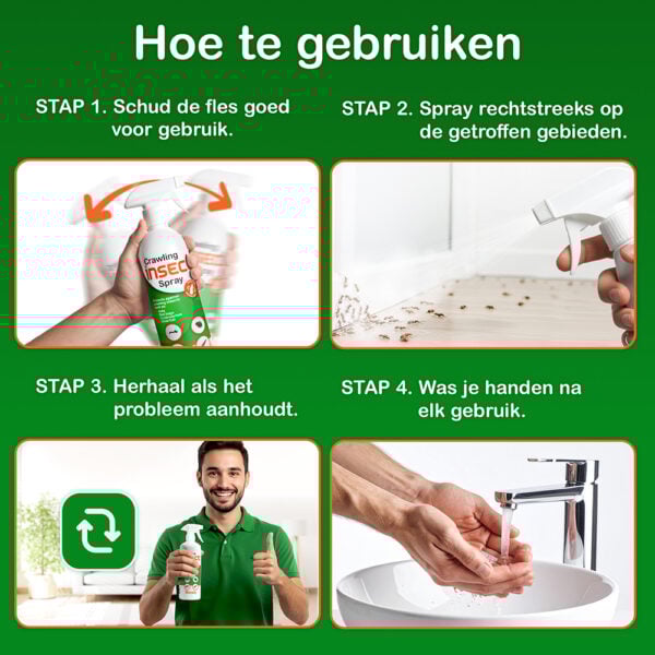 Ronada Spray tegen kruipende insecten