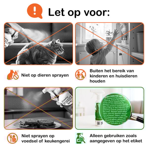Ronada Spray tegen kruipende insecten