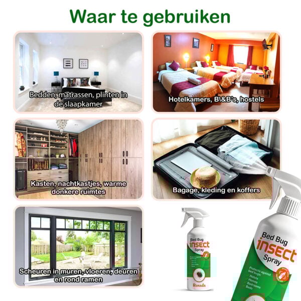 Ronada Spray tegen Bedwants