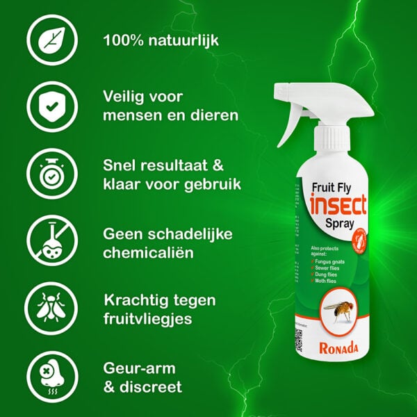 Ronada Spray tegen Fruitvliegjes