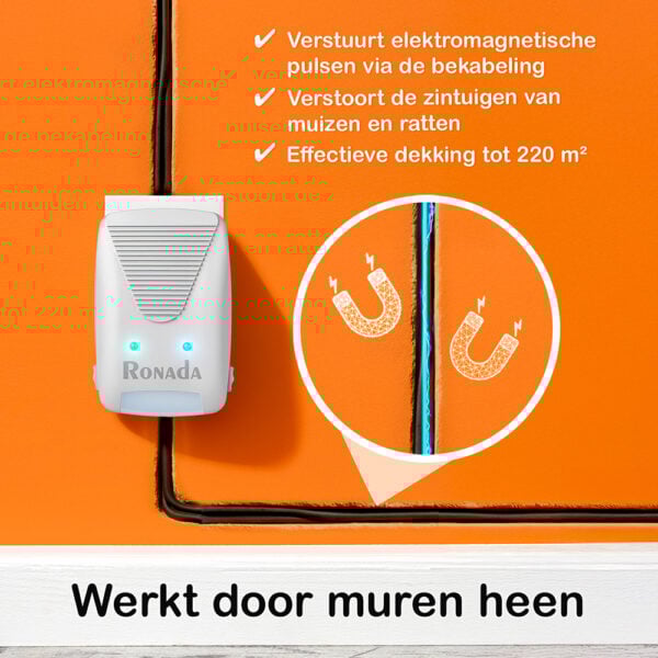 Muizen en rattenverjager (3 in 1)