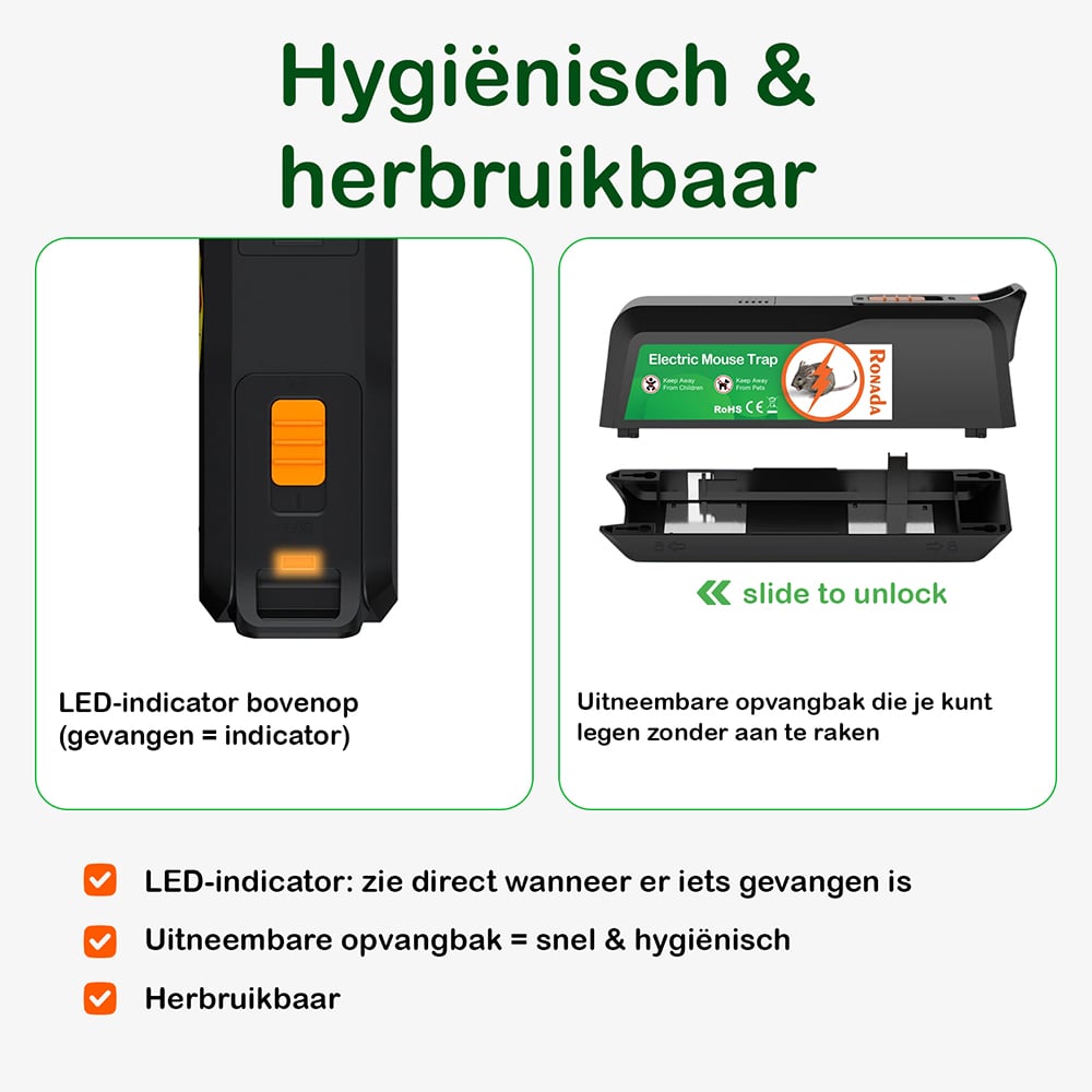 Ronada Elektrische muizenval