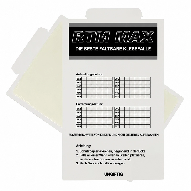 Trapper RTM Max Klebefalle (10 Stück)