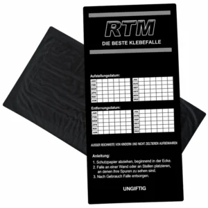 Klebefalle Trapper RTM Schwarz (10 Stück)