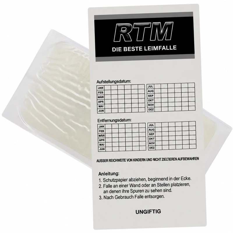 Klebefalle Trapper RTM (10 Stück)