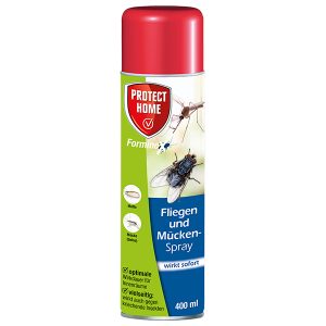 Fliegen und Mückenspray