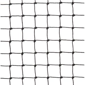 Vogelnetz 10 x 10 schwarz (19 mm)