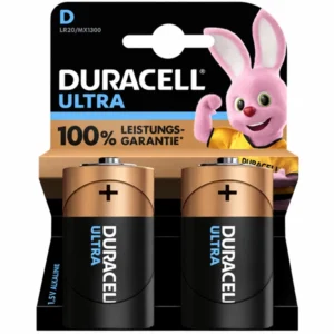 Duracell D-Batterien (2 Stück)