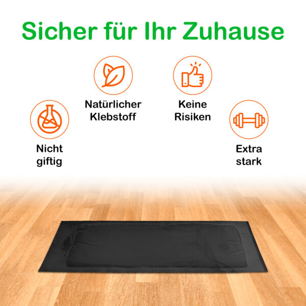 Mäuse Klebefalle Trapper RTM Schwarz (72 Stück) – Bild 4