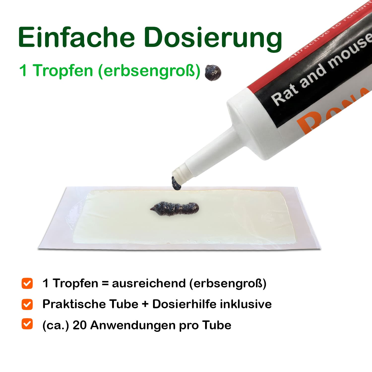 Ronada Ratten und Mäuse Lockstoff Speck