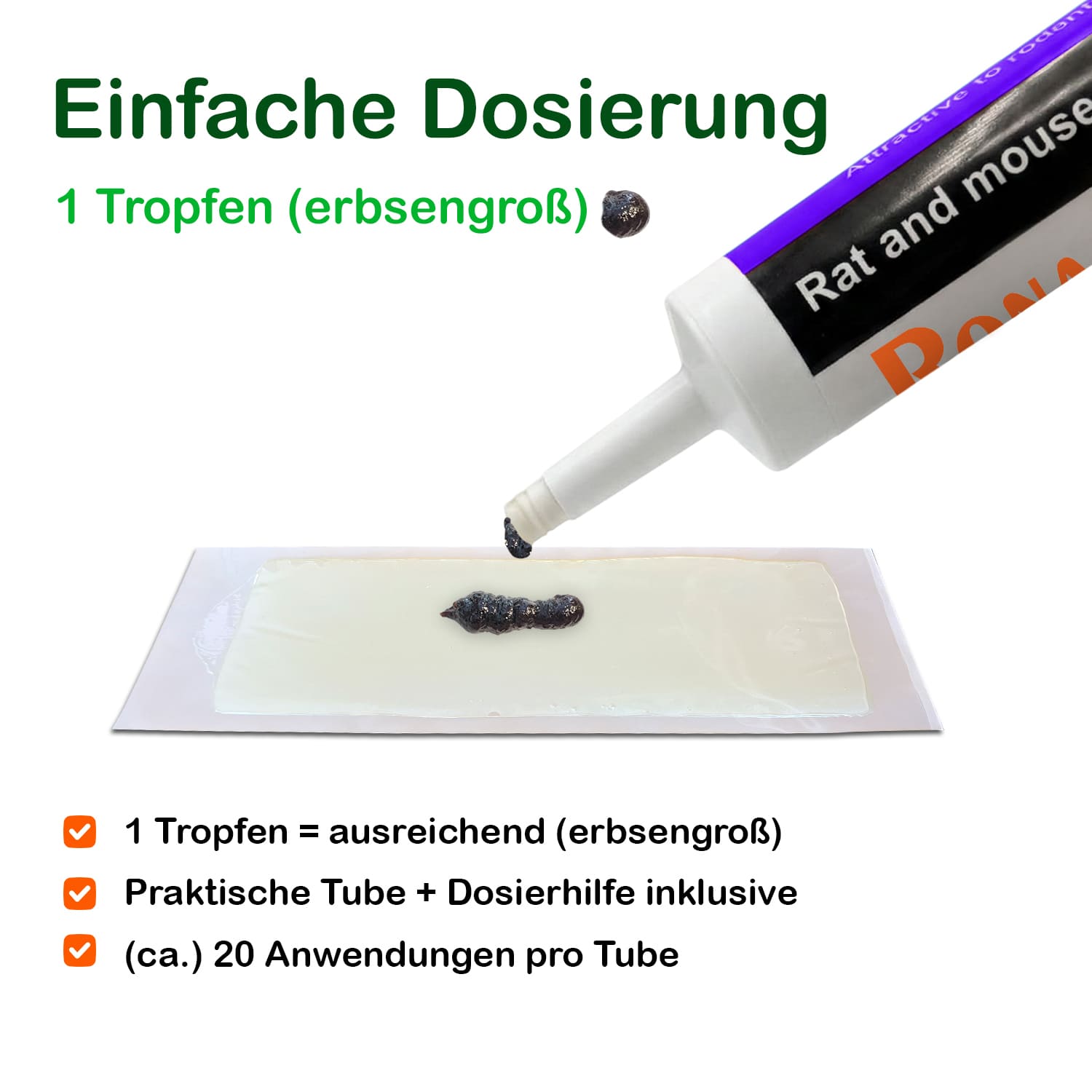 Ronada Ratten und Mäuse Lockstoff Schokolade