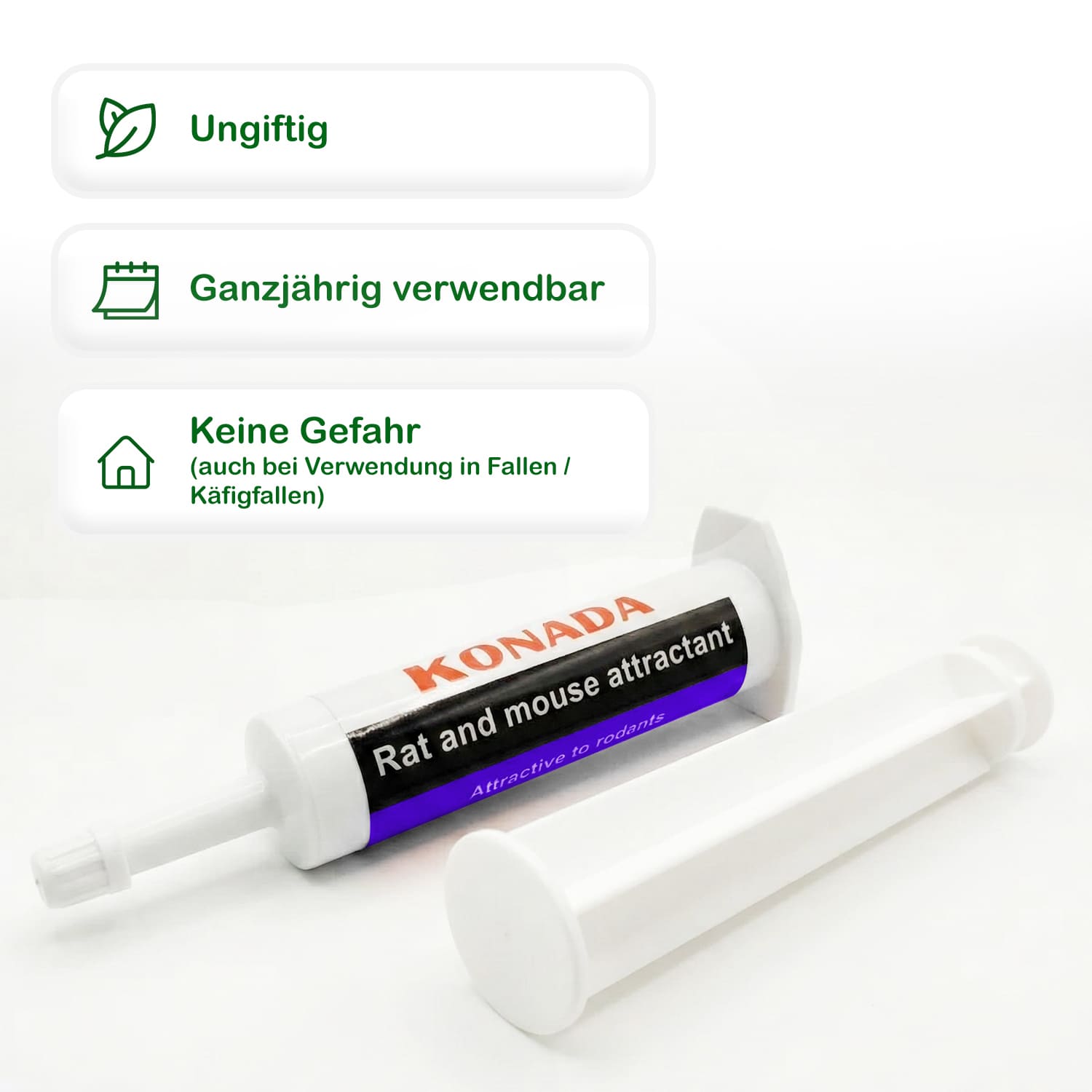 Ronada Ratten und Mäuse Lockstoff Schokolade
