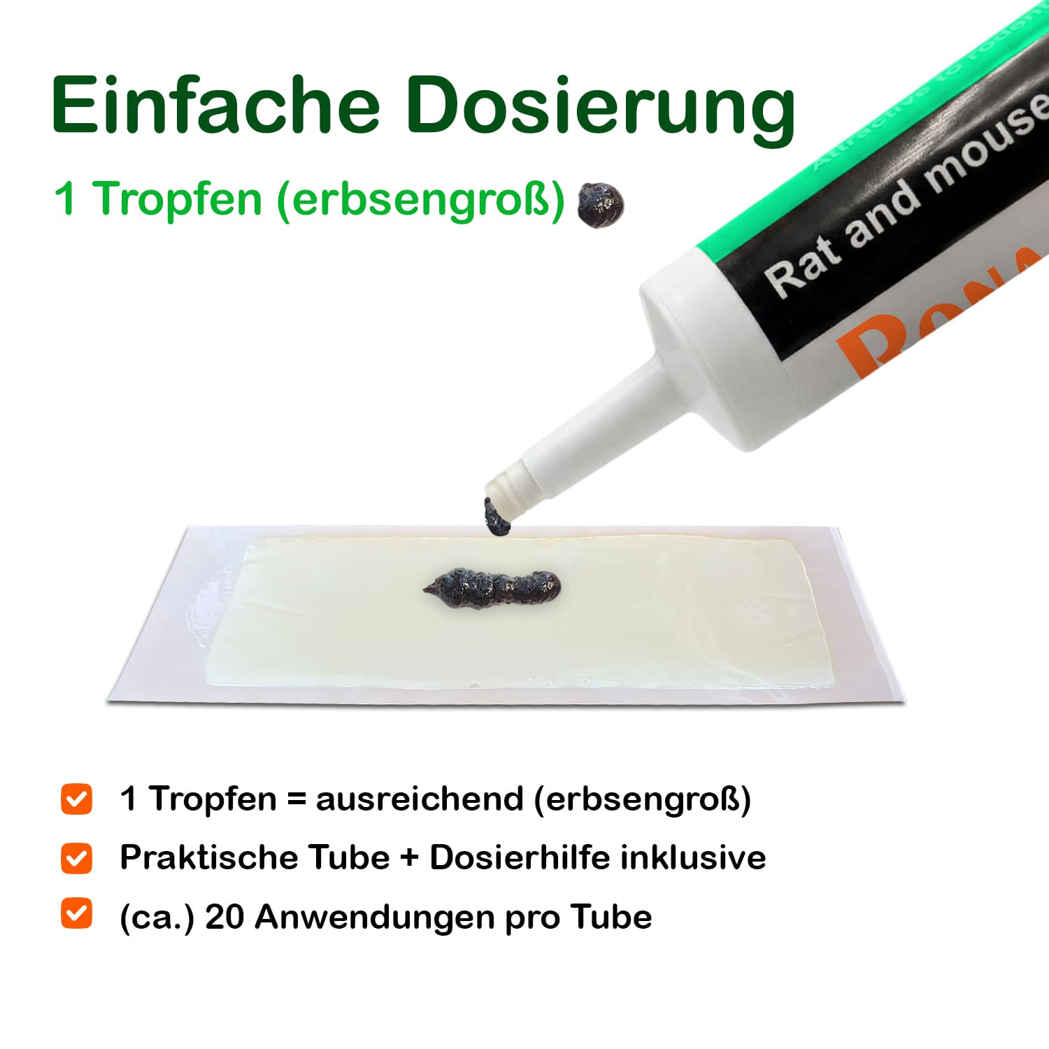Ronada Ratten und Mäuse Lockstoff Erdnuss