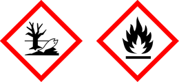 Umwelt­gefähr­lich und Flamme