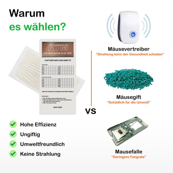 Mäuse klebefalle Trapper RTM Speck (10 Stück) – Bild 6