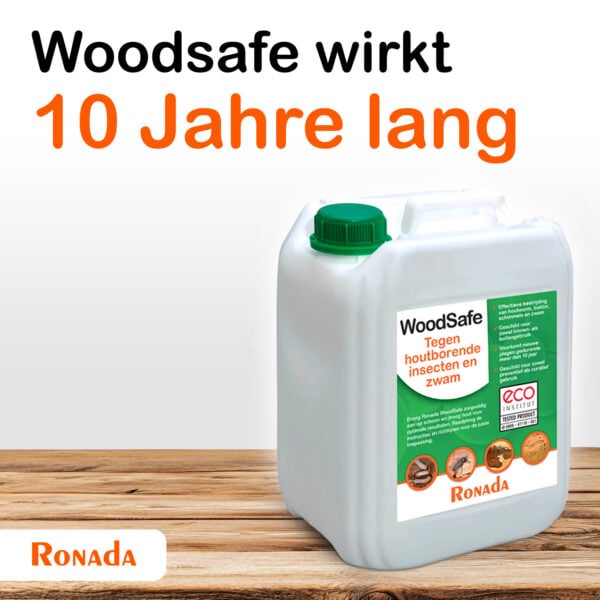 2921 Woodsafe gegen holzbohrende Insekten und Pilzbefall 5 Liter
