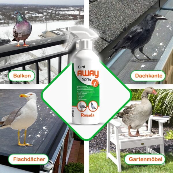 2626 Ronada spray gegen Vögel