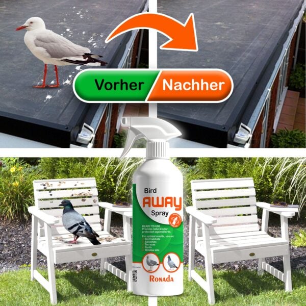 2626 Ronada spray gegen Vögel