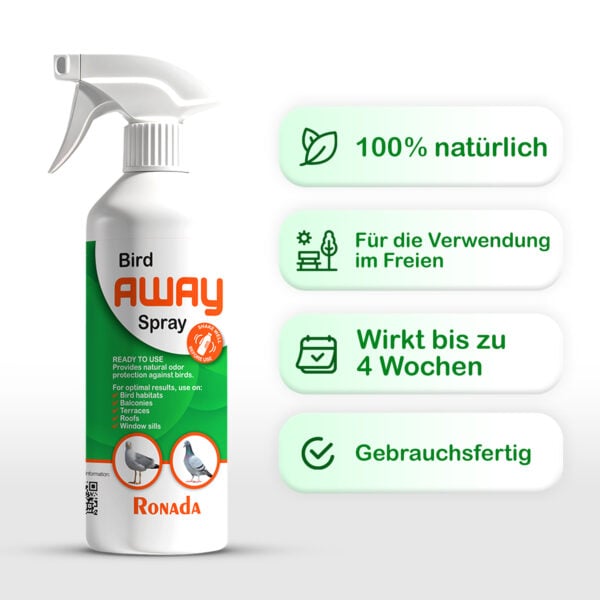 2626 Ronada spray gegen Vögel