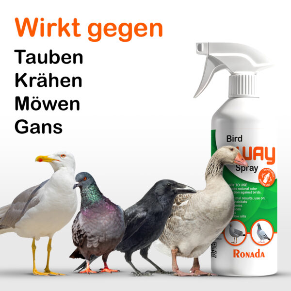 2626 Ronada spray gegen Vögel