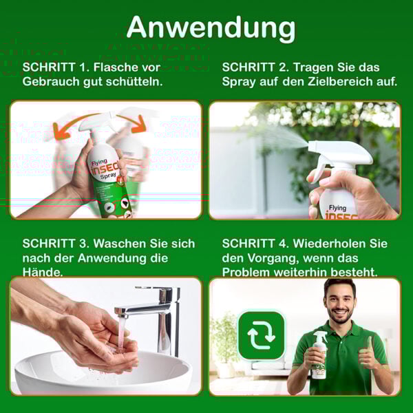 Ronada Spray gegen fliegende Insekten