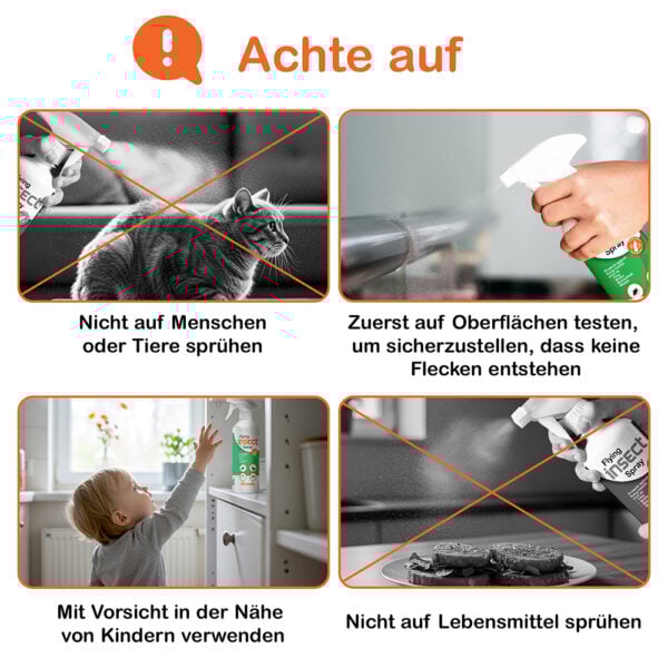 Ronada Spray gegen fliegende Insekten