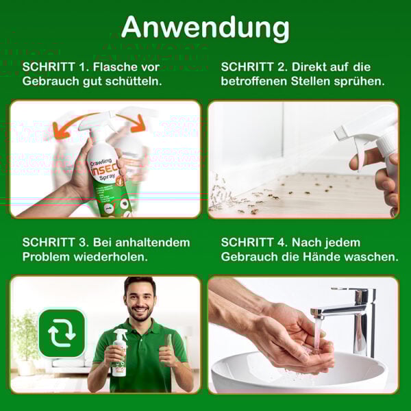 Ronada Spray gegen kriechende Insekten