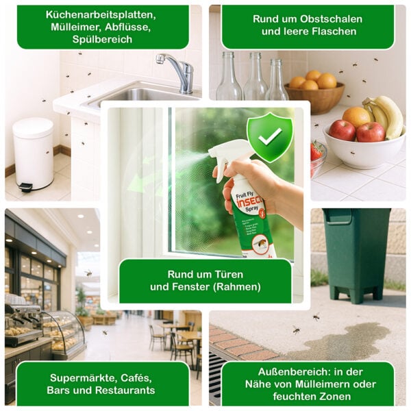 Ronada Spray gegen Fruchtfliegen