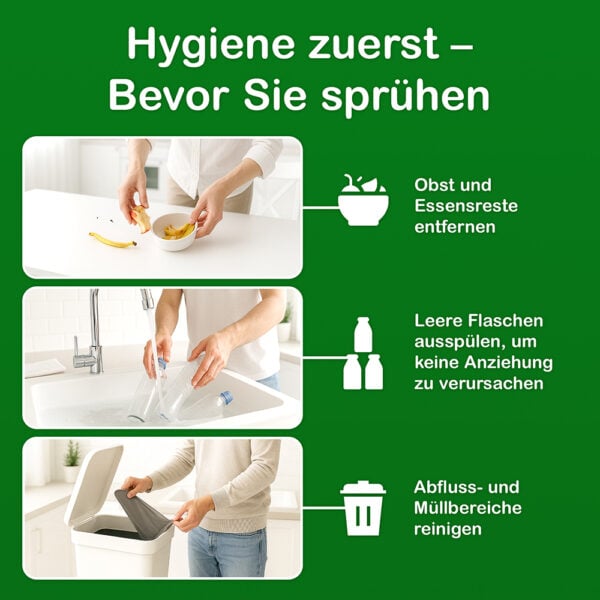 Ronada Spray gegen Fruchtfliegen