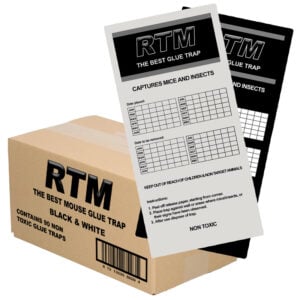 Trapper RTM Schwarz-Weiß Klebefallen-Set