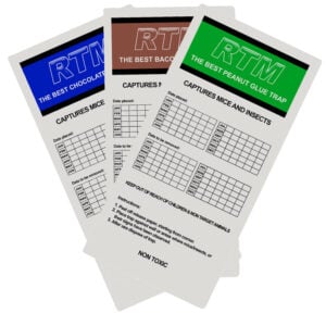 Trapper RTM Mause-Klebefallen mit Lockmittel – Set