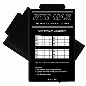 Trapper RTM Max Schwarz Klebefalle (10 Stück)