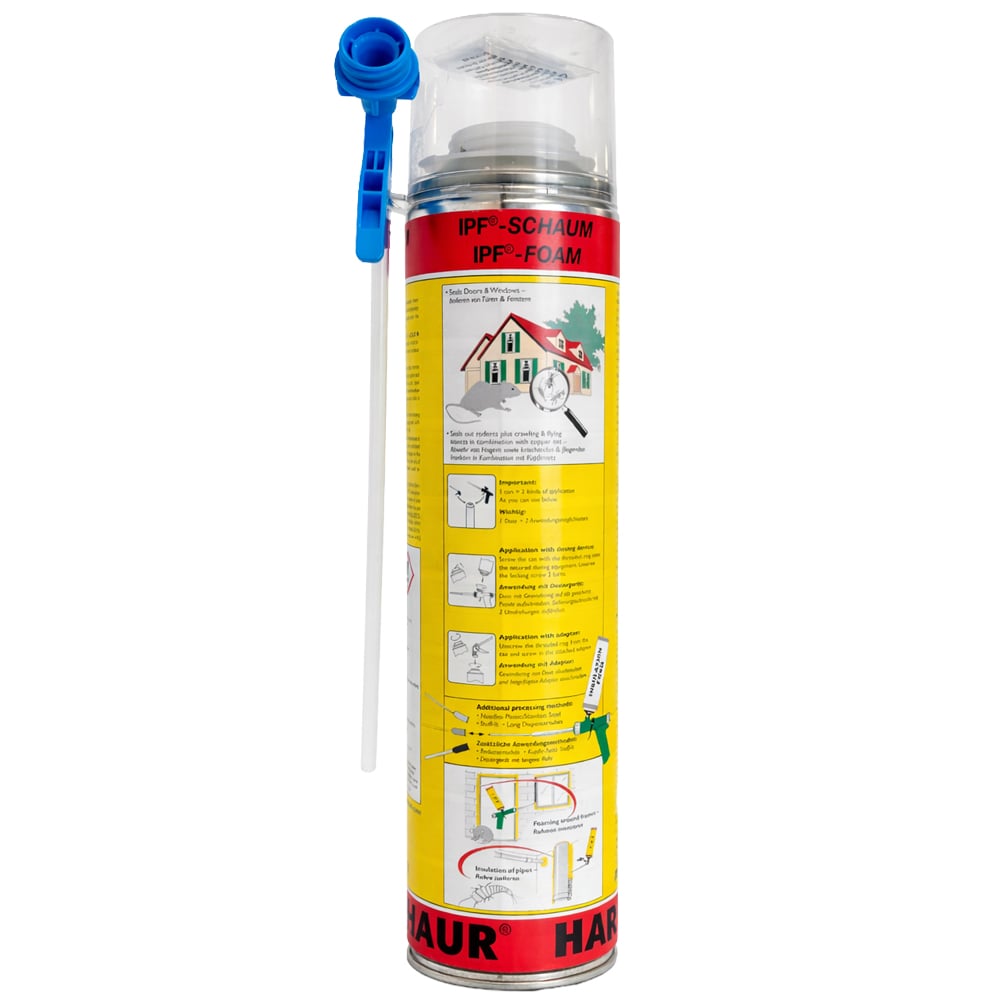 Montageschaum gegen Mäuse und Ratten 600 ml