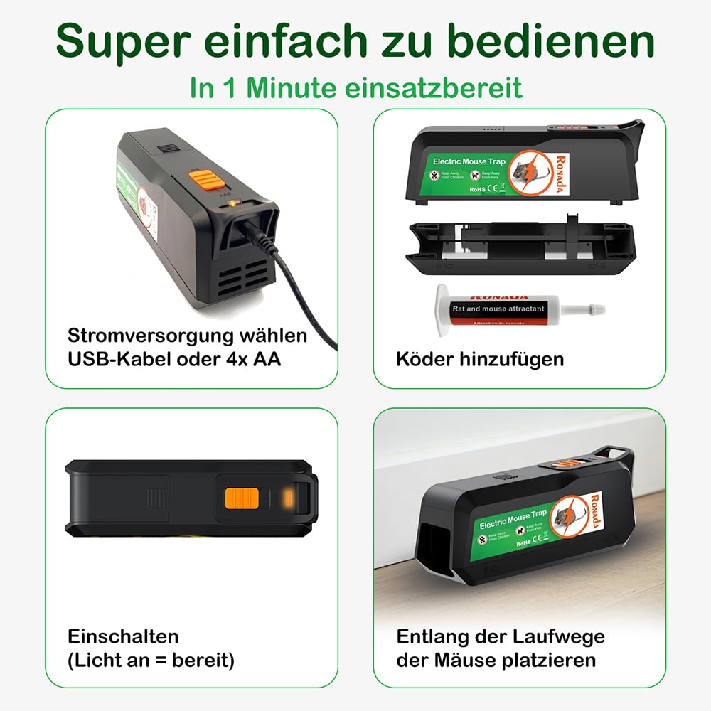 Ronada Elektrische Mausefalle