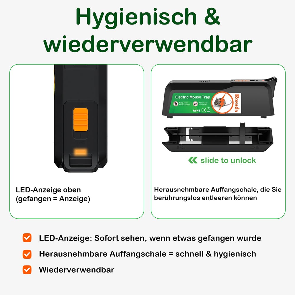Ronada Elektrische Mausefalle