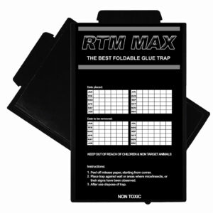 Trapper RTM Max Mäuse Klebefalle Schwarz