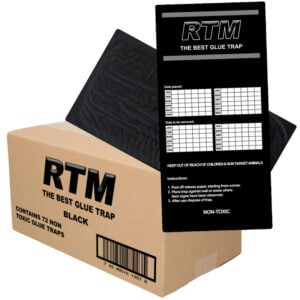 Mäuse Klebefalle Trapper RTM Schwarz