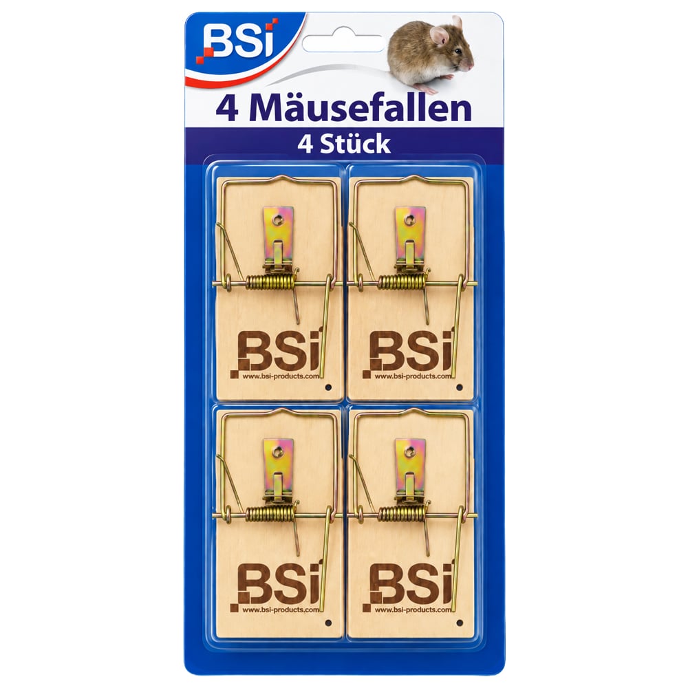 Schlagfallen 4 Stück