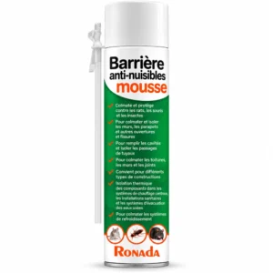 Mousse expansive contre les souris et les rats 750 ml